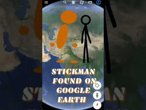 Stickman Found🤯On Google Earth|Google Map Secrets|