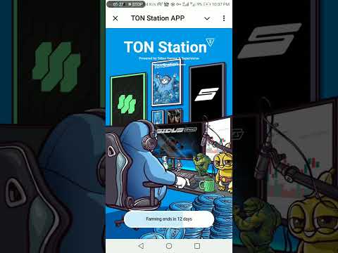 Ton Station Airdrop Mining App | Ton Connect Wallet Listing Date | Station Free Airdrop Crypto 2024