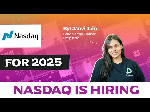 Nasdaq is Hiring 2025 batch | Off Campus Placement Update!!