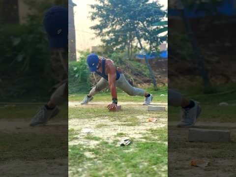 One hand pushup | pushups | sapate | desi workout | akhada💪🏻 #shorts #shortsfeed #shortsbeta