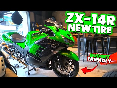 Kawasaki ZX14R | City Traffic Test & New Tires