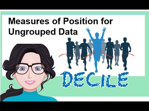 Deciles for Ungrouped Data | Grade 10 Math