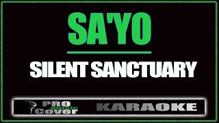 Sa'yo - SILENT SANCTUARY (KARAOKE)