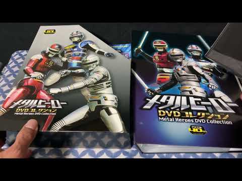 Metal Heroes DVD Collection Special Gift Unboxing