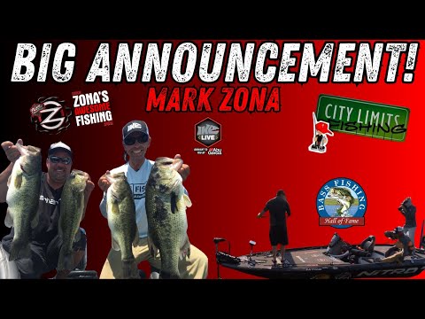 Mark Zona Bass Fishing Hall of Famer & BIG Announcement!