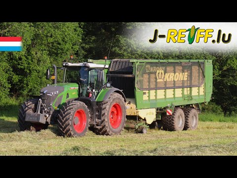 Forage wagon action with J-Reiff | Fendt 939 Vario // Krone ZX 470 GL | @sudeifelagrar6925 2024