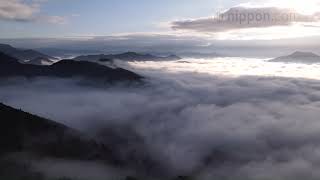 【動画】神々しい篠尾（ささび）の雲海：和歌山県新宮市熊野川町