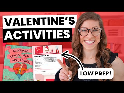 5 Valentine's Day Activities to Try With Students | Low Prep and Engaging