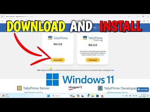 How to Download And Install Tally Prime 4.0 | Tally Prime