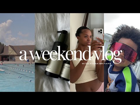 weekend vlog | pool days, recent weight gain, a picky toddler and more.