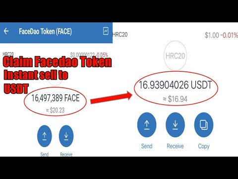 Claim free facedao token (face) on trust wallet | Facedao withdraw/swap/sell to USDT| No need refer