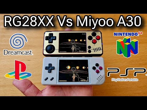 Which Gameboy Micro on Steroids is Better ? | Miyoo A30 Vs RG28XX