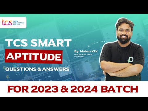 TCS Smart Aptitude Questions and Answers 2023 and 2024