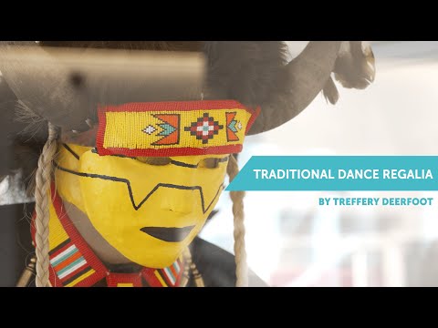 Traditional Men's Dance Regalia by Treffrey Deerfoot | Calgary Public Library