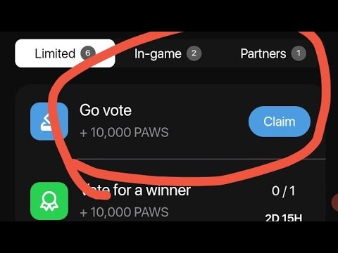 Paws New Task Mystery Quest Go Vote  | How To Complete Paws Mystery Quest Task | Paws GO Vote ✅