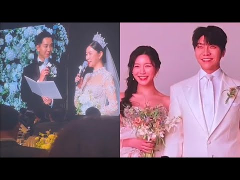 Leaked video of Lee Seung gi and wife giving their wedding vows.