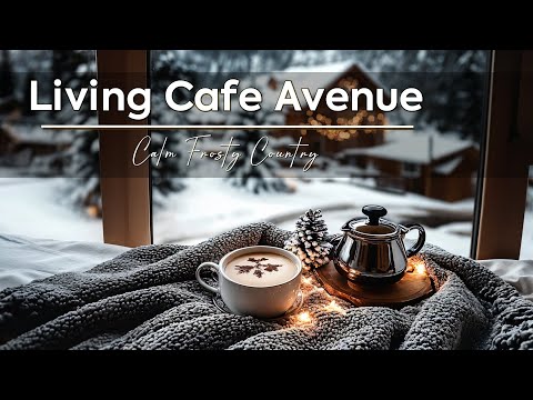 Living Cafe Avenue ~ Coffee Making by the Frosty Country for Calm & Peaceful Days 🛎️🫘