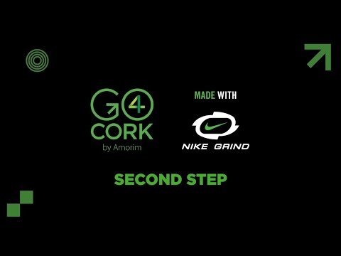 Second step - How to install an underlayment - Go4cork Blend with Nike Grind