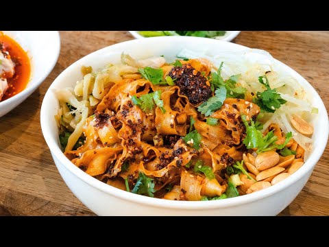 Super Easy Sichuan Spicy Wonton & Dan Dan Noodles 红油抄手 担担面 Chinese Chilli Oil Recipe FairPrice Xtra