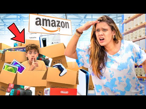 Hide and Seek at AMAZON Store!