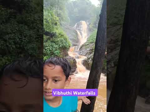 Vibuthi Waterfalls Gokarna | Beautiful Waterfalls #gokarna #youtubeshorts #travelshorts #waterfall