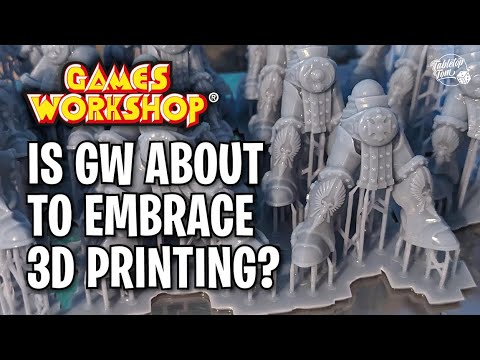 Is Games Workshop About To Embrace 3D Printing?