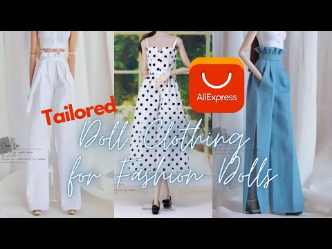 Tailored or custom made Fashion Doll Clothing from Aliexpress - it was not really a good experience