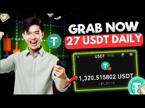 Grab Unlimited $27.00 USDT Daily 🤑 After You Login Daily ~ Live Withdrawal || Your Crypto Investor