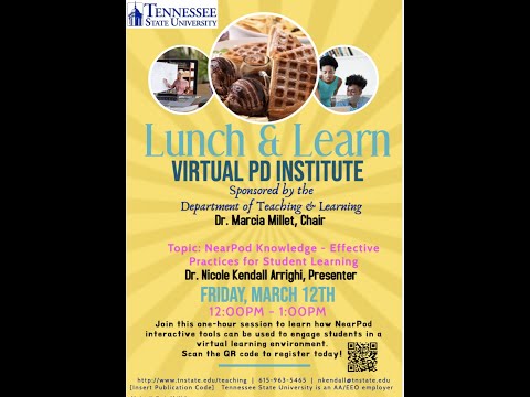 Lunch & Learn Virtual PD Institute, Series 01: Nearpod Knowledge