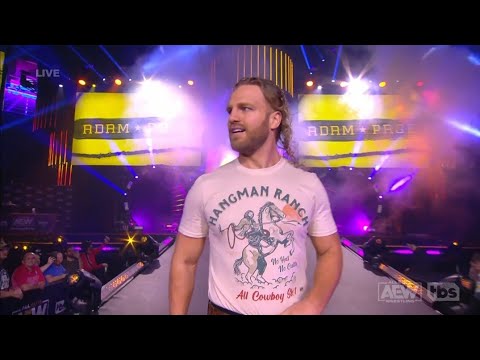 Adam Page entrance: AEW Dynamite Road Rager 2022