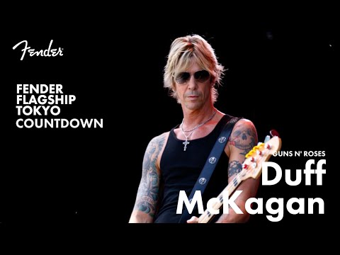 Fender Flagship Tokyo Countdown - Duff Mckagan (Guns N' Roses)