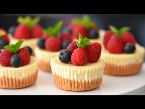 Easy Mini Cheesecakes Recipe