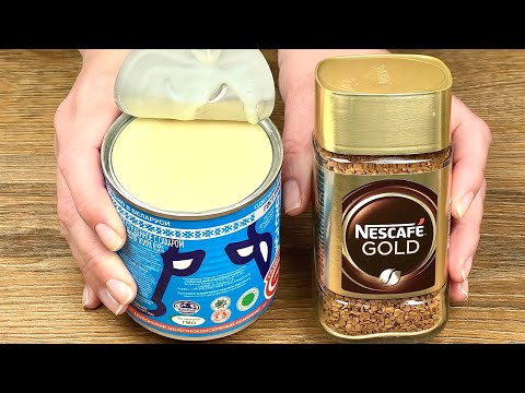 Whip condensed milk with coffee! This summer's most popular dessert! no baking!