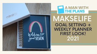 NEW MakseLife 2021 LifePlanner First Look #MakseReviewCrew