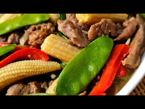 Pork With Vegetables Stir-Fry|| Pinoy Ulam Idea