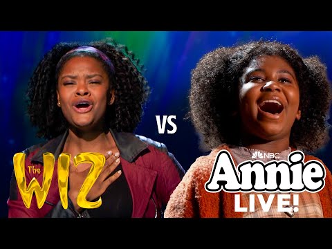 Song Showdown: "Home" VS "Tomorrow" | The Wiz & Annie Live!