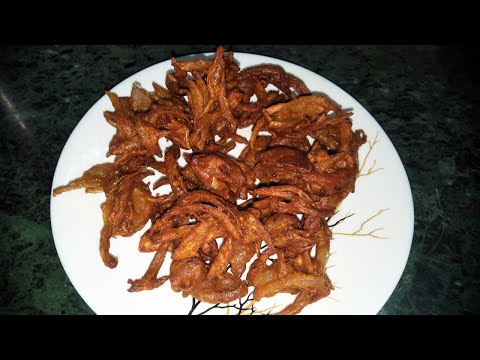 Onion Pakoda Recipe|| Onion Pakoda Preparation || Telangana Ruchulu