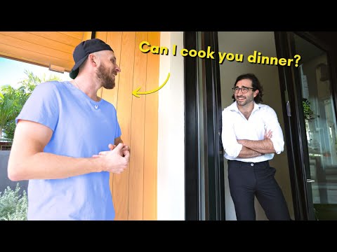 Asking Millionaires to Cook Them Dinner in THEIR Home