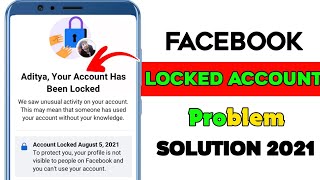 Your Account Has Been Locked Get Started Problem | How To Unlock Facebook Locked Account