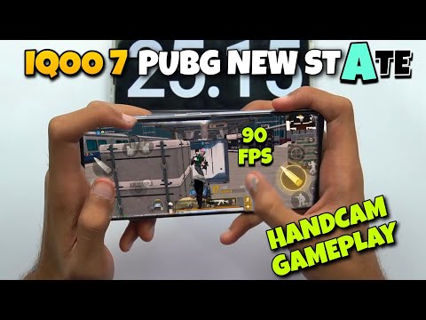 PUBG NEW STATE 90FPS HANDCAM GAMEPLAY ON iQOO 7