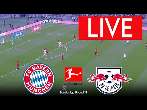 🔴Bayern München gegen RB Leipzig LIVE-Spiel | Bundesliga 2024/25 | Spielen Sie jetzt live!