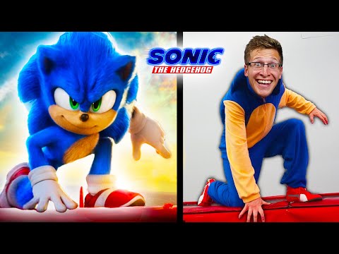 Stunts From Sonic The Hedgehog 2 In Real Life