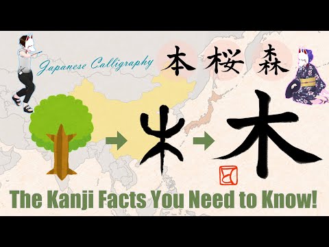 What is kanji? How to learn? From day of the week【Japanese Calligraphy】