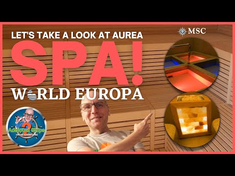 MSC World Europa Aurea Spa #msc #mscworldeuropa #aureaspa #spa