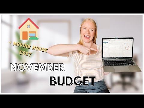 💰🌟 NOVEMBER Budget With Me | low income, moving house costs