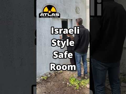 Israeli Safe Rooms are being built in record numbers. 😲 #prepper #bunker #survival #israel #shtf