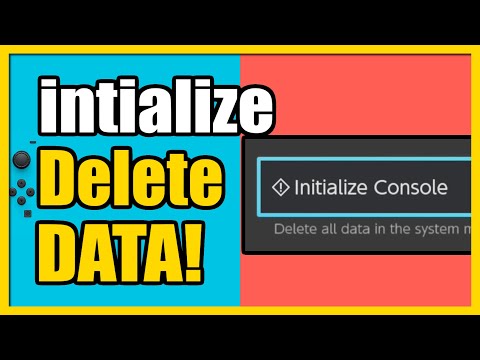 How to Delete All Data & Initialize Console on Nintendo Swtich (Easy Tutorial)