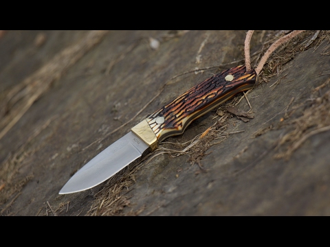 NEW Uncle Henry PH2N Hunting / Camp Knife - 2.5” Full Tang, Fixed Blade with Razor Sharp Fine Edge