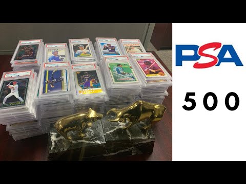 PSA 500 Card Bulk Order Returns from California