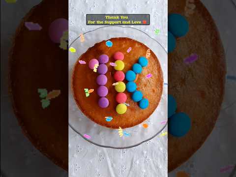 Thank You 1k subscribers Family l 1000 subscribers celebration Cake l Part 1 l #shorts #shortsfeed